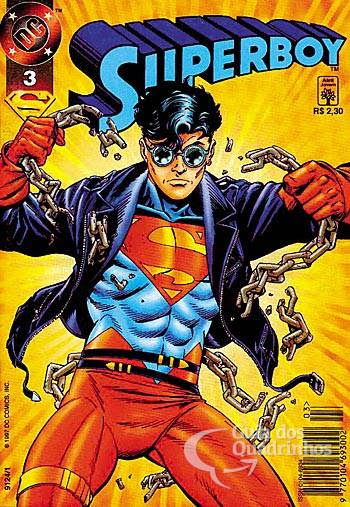 Superboy #3 editora abril capa