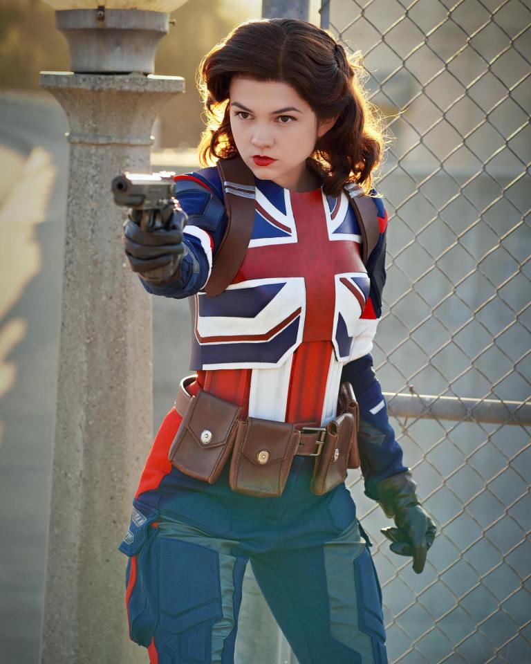 Capitã Carter Cosplay por Mina Kess