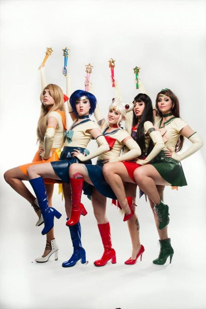 Sailor Moon, cosplay de Grupo