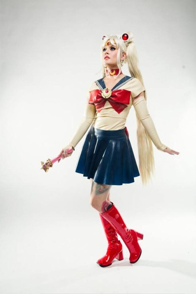 Sailor Moon, cosplay por Luna Love Bad