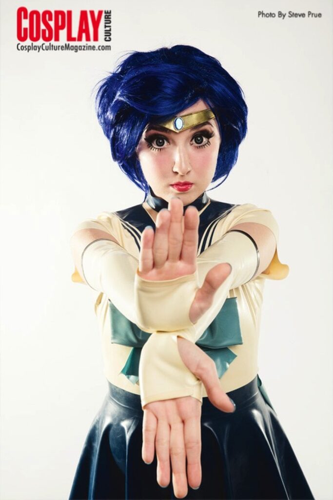 Sailor Mercury, cosplay por Kota Wade
