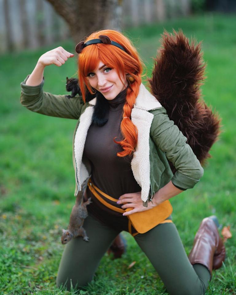 Squirrel Girl, Cosplay by Lisa Mancini