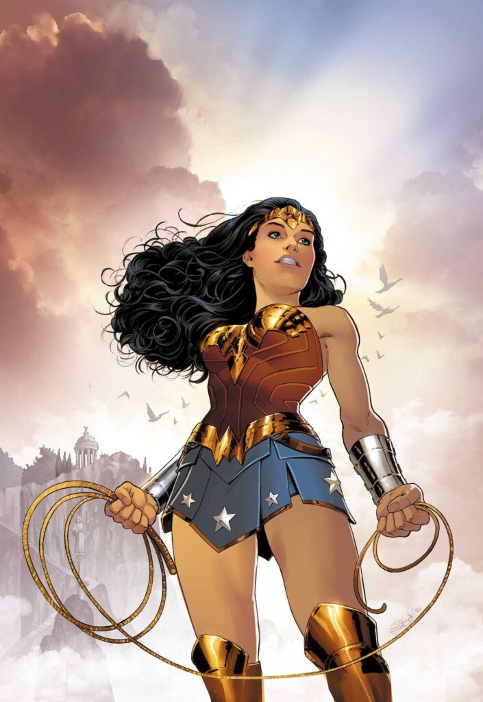 Mulher Maravilha em capa de Wonder Woman vol5 4