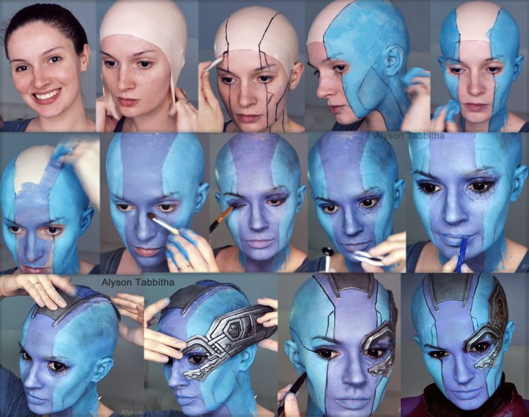 Nebula cosplay by Alyson Tabbitha