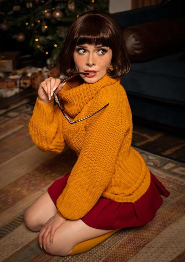 Velma Dinkley - Cosplay por Ilona Bugaeva