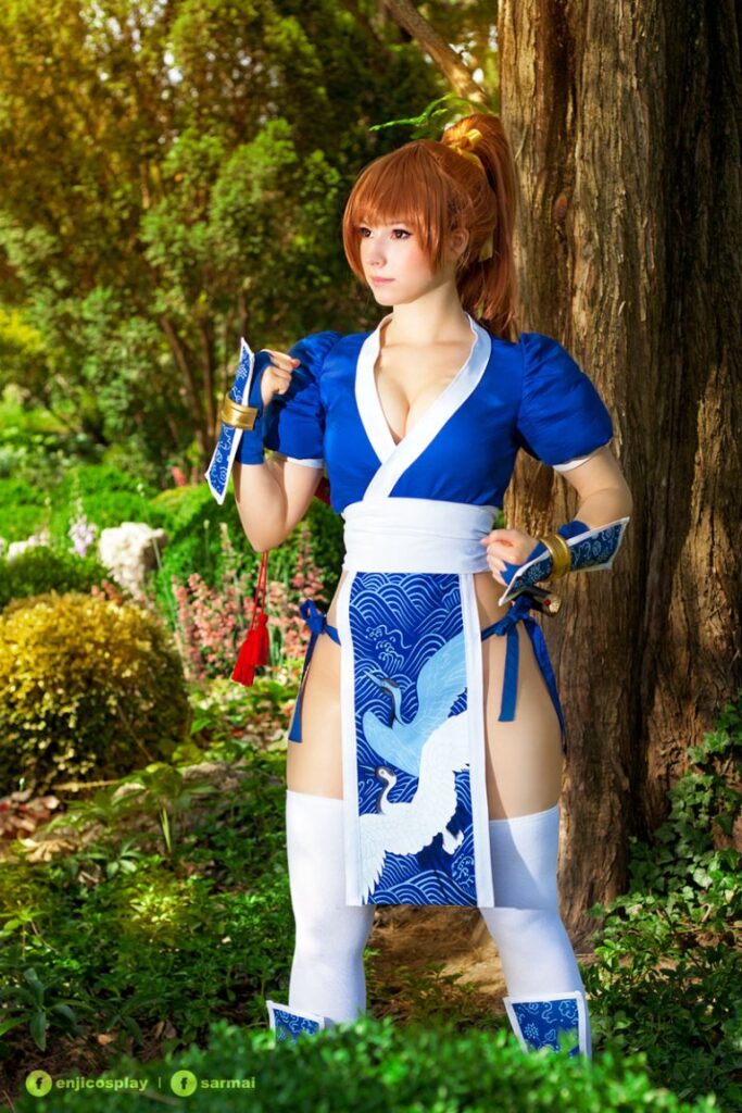 Kasumi de DoA - cosplay por Enji Night