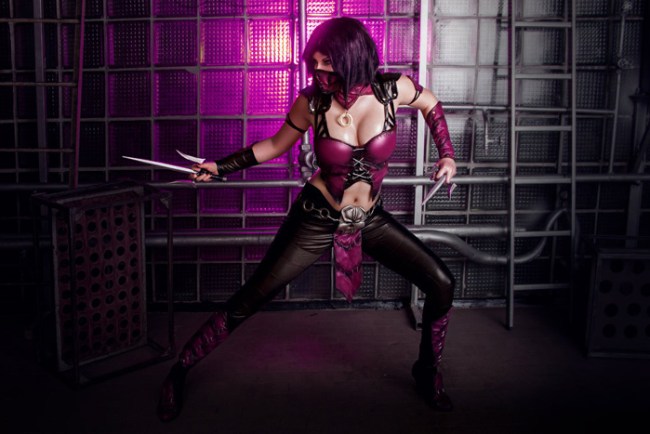 Mileena cosplay por Zyunka Mukhina