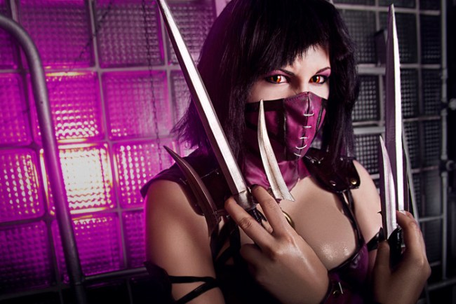 Mileena cosplay por Zyunka Mukhina