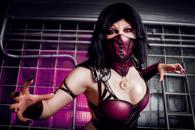 Mileena cosplay por Zyunka Mukhina