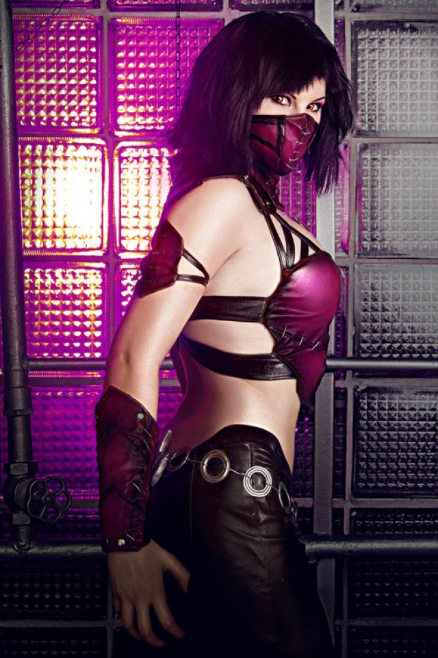 Mileena cosplay por Zyunka Mukhina