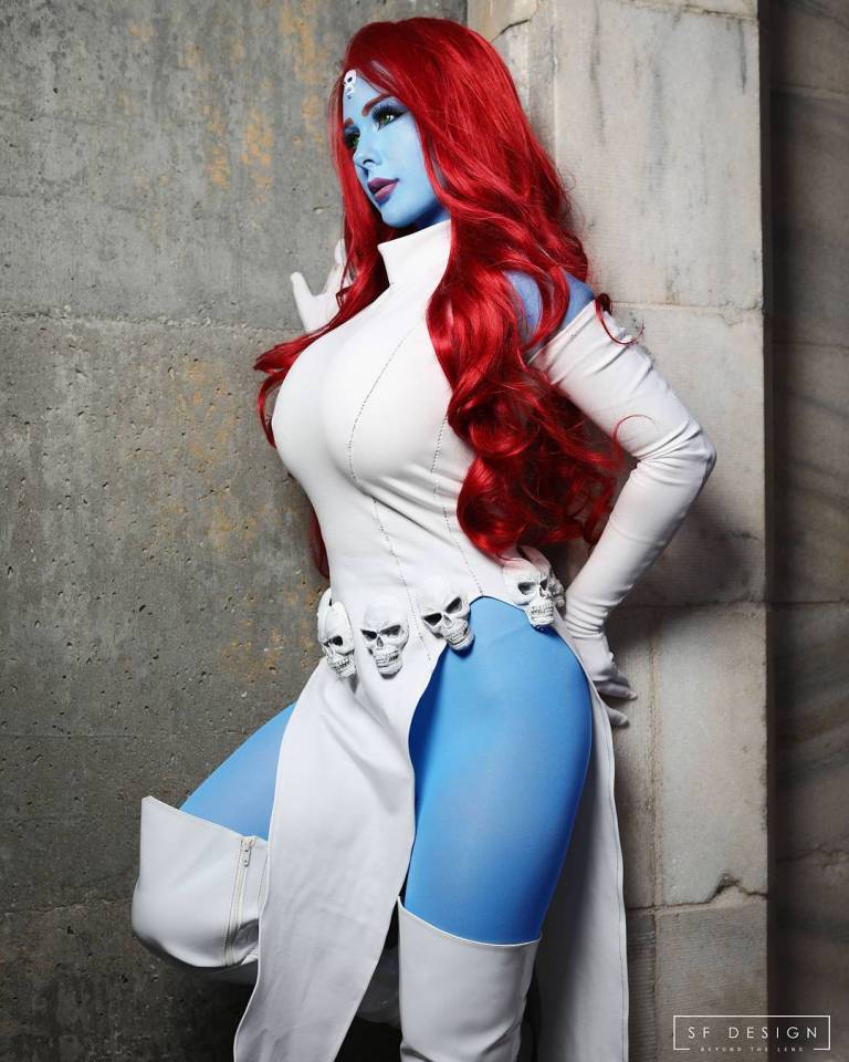 Mística - cosplay por Jenna Lynn Meowri