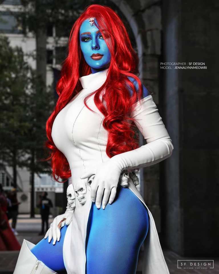 Mística - cosplay por Jenna Lynn Meowri