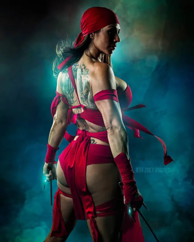 Elektra cosplay