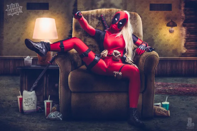 Lady Deadpool cosplay por Danielle DeNicola