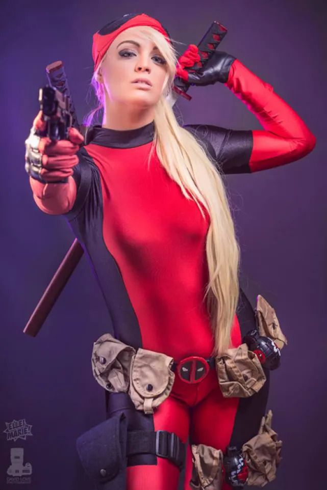 Lady Deadpool cosplay por Danielle DeNicola