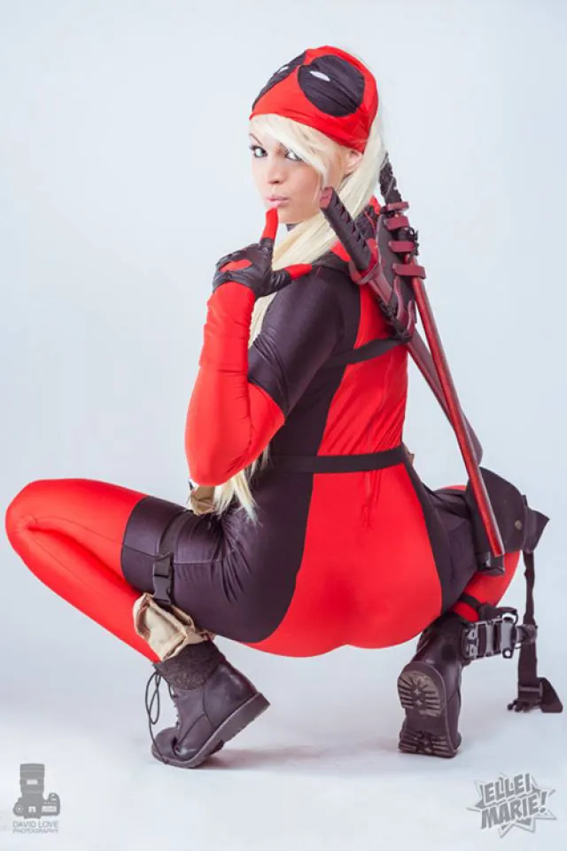 Lady Deadpool cosplay por Danielle DeNicola