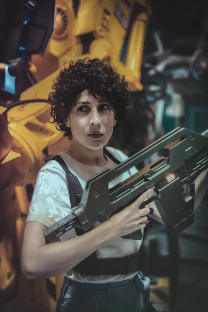 Ellen Ripley cosplay por Vampisaurus