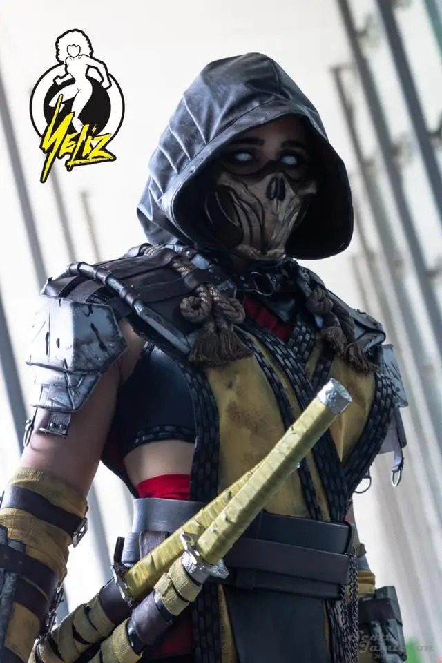 Scorpion cosplay por Just Yeliz