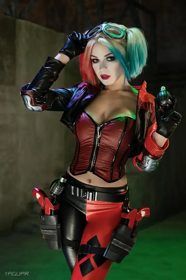 Harley Quinn cosplay por Irina Meier