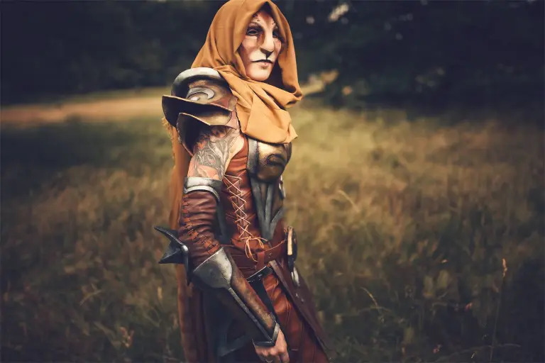 Khajiit cosplay por Lightning Cosplay