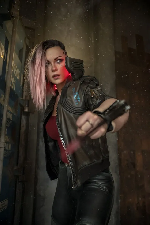 Cyberpunk 2077 cosplay por Irina Meier