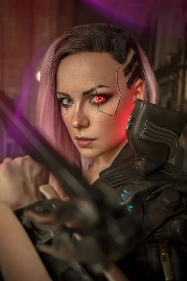 Cyberpunk 2077 cosplay por Irina Meier