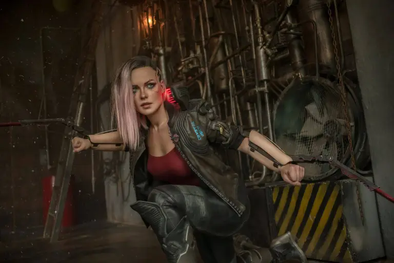 Cyberpunk 2077 cosplay por Irina Meier