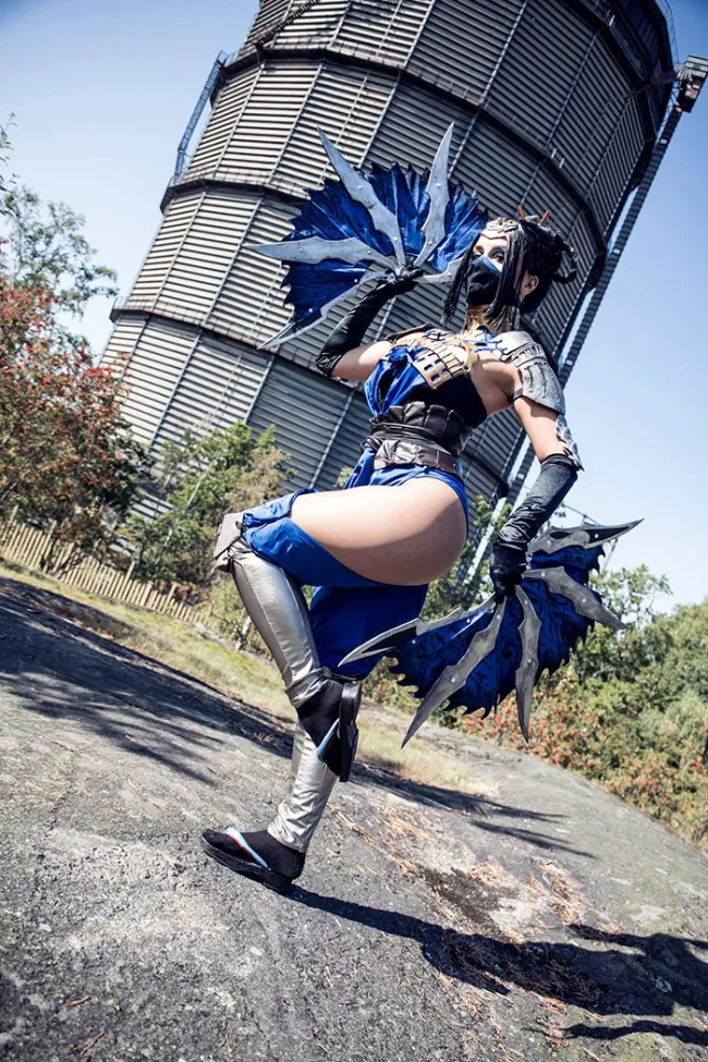 Kitana cosplay por Yuurih