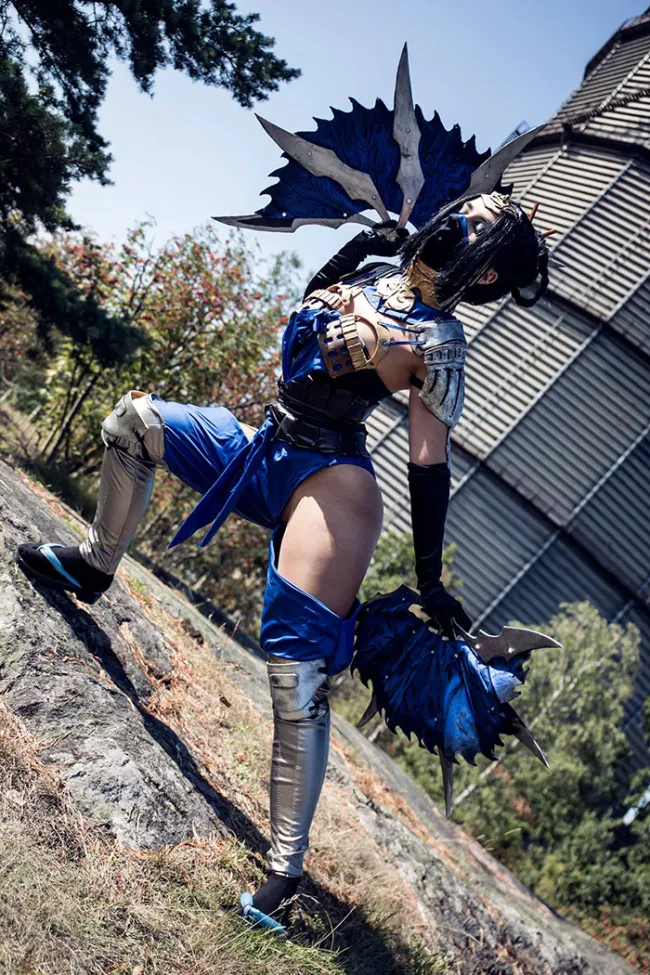 Kitana cosplay por Yuurih