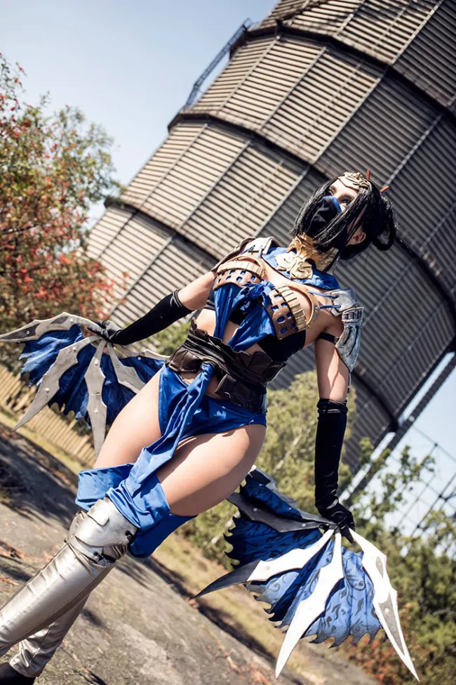 Kitana cosplay por Yuurih