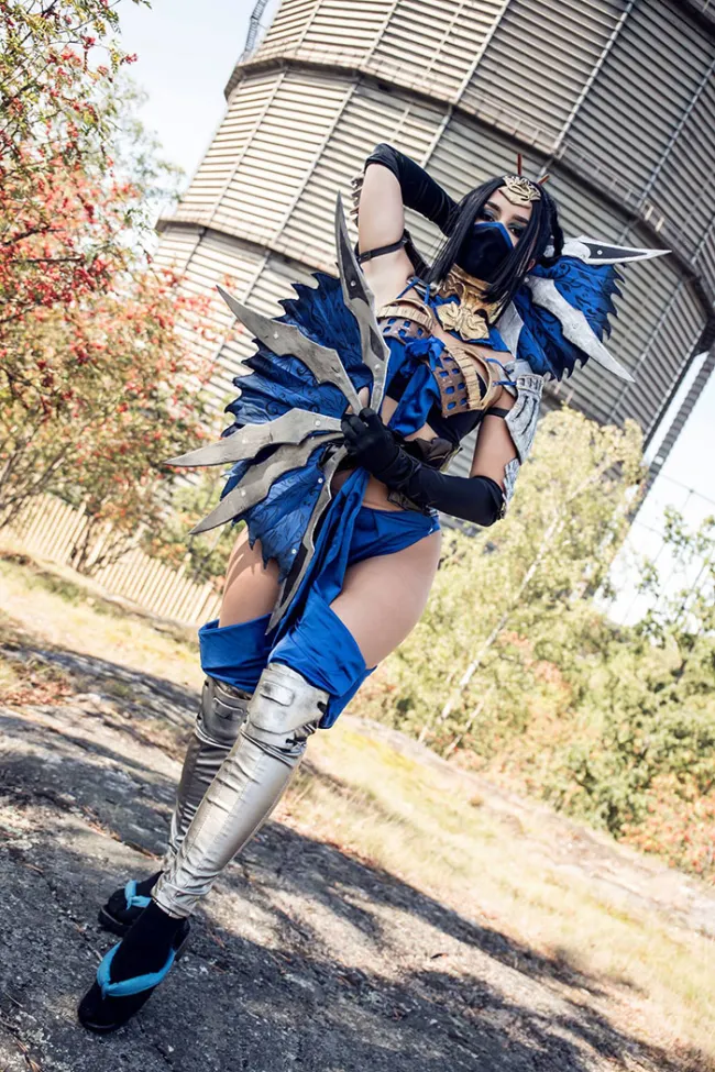 Kitana cosplay por Yuurih