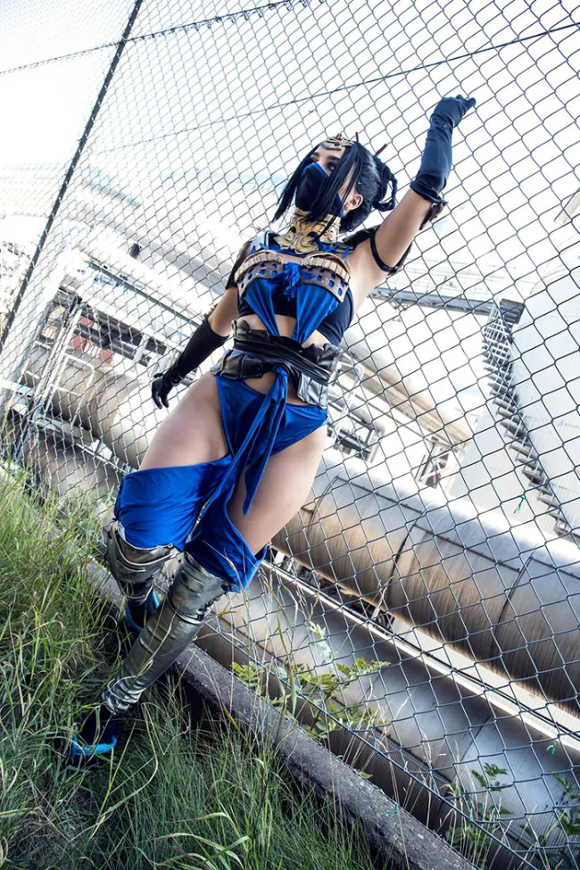 Kitana cosplay por Yuurih