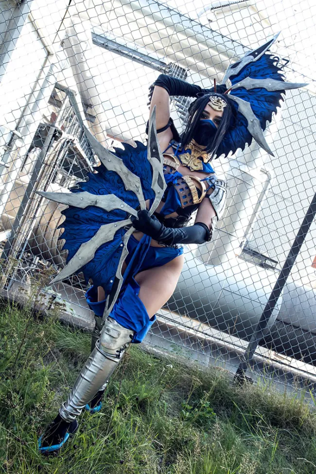 Kitana cosplay por Yuurih