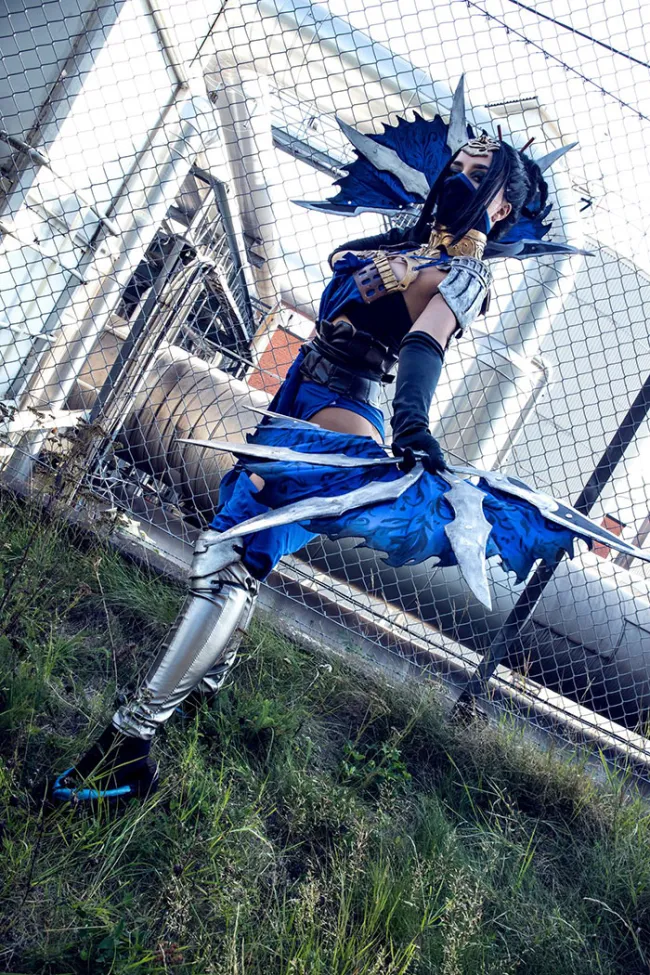 Kitana cosplay por Yuurih