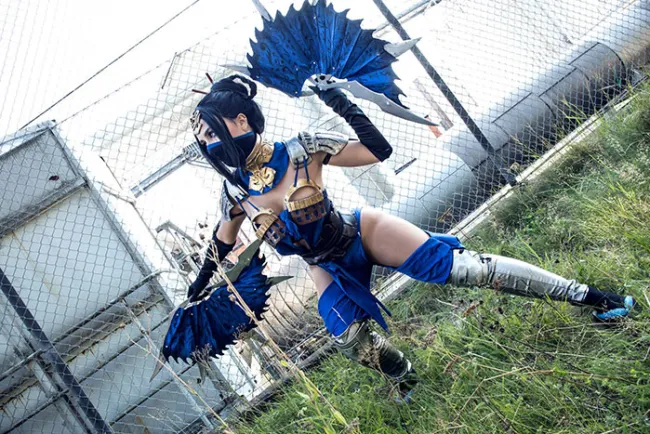 Kitana cosplay por Yuurih