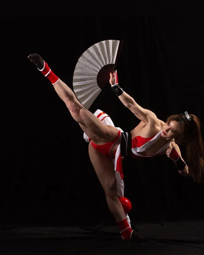 Mai Shiranui - cosplay por Yuan Herong