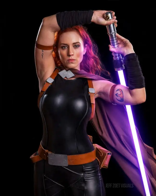 Mara Jade cosplay por Samurai Jill