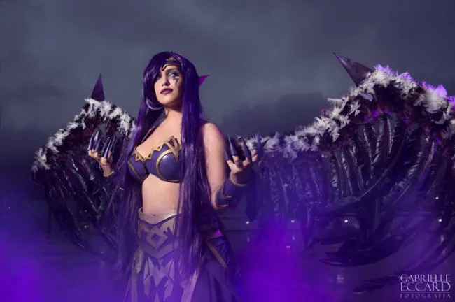 Morgana League of Legends cosplay