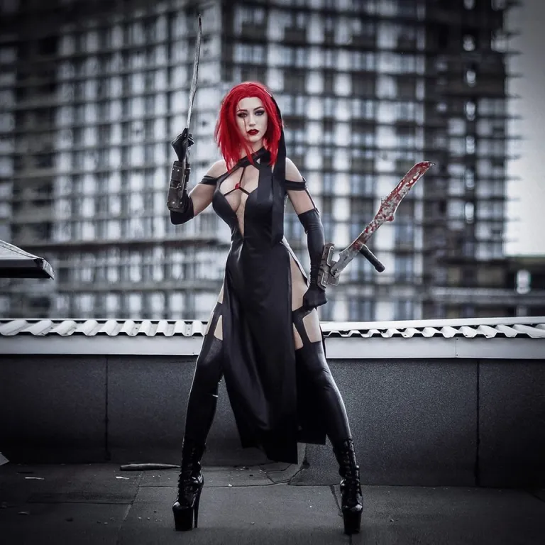 Rayne Bloodrayne cosplay por Alena Galan