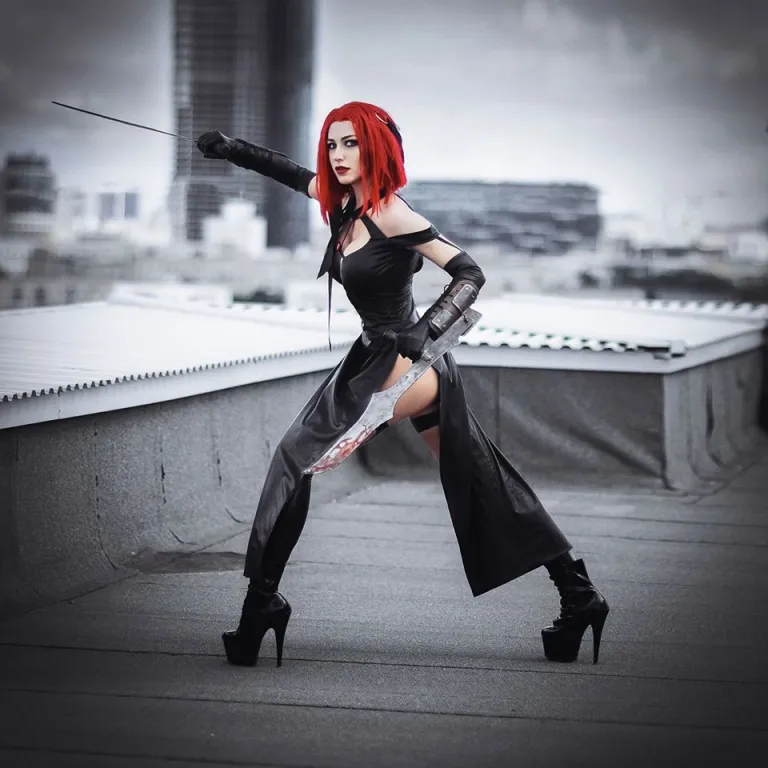 Rayne Bloodrayne cosplay por Alena Galan