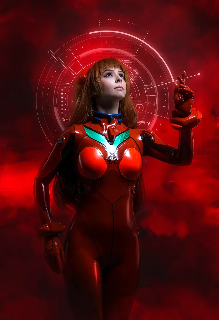 Asuka cosplay por Helly Valentine