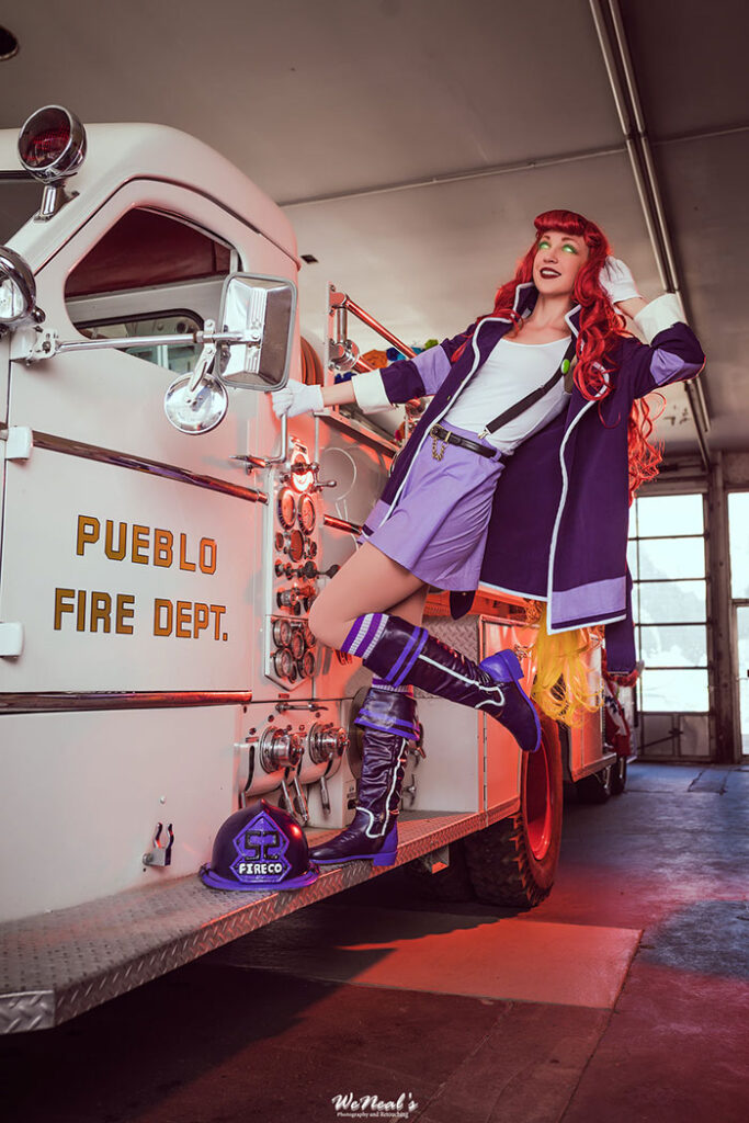 Starfire cosplay por Cassiopeia