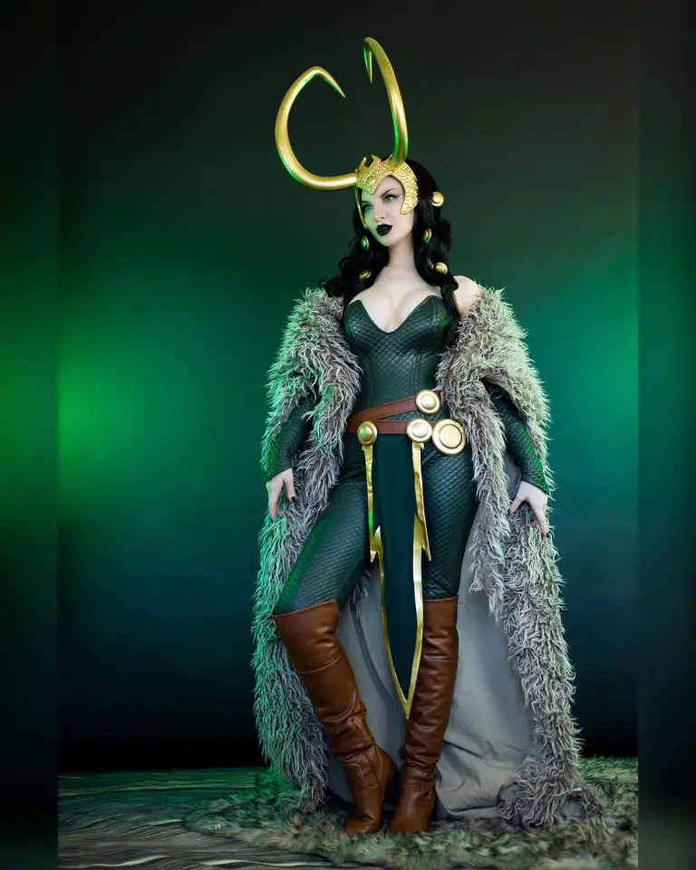 Lady Loki cosplay by Ashlynne Dae