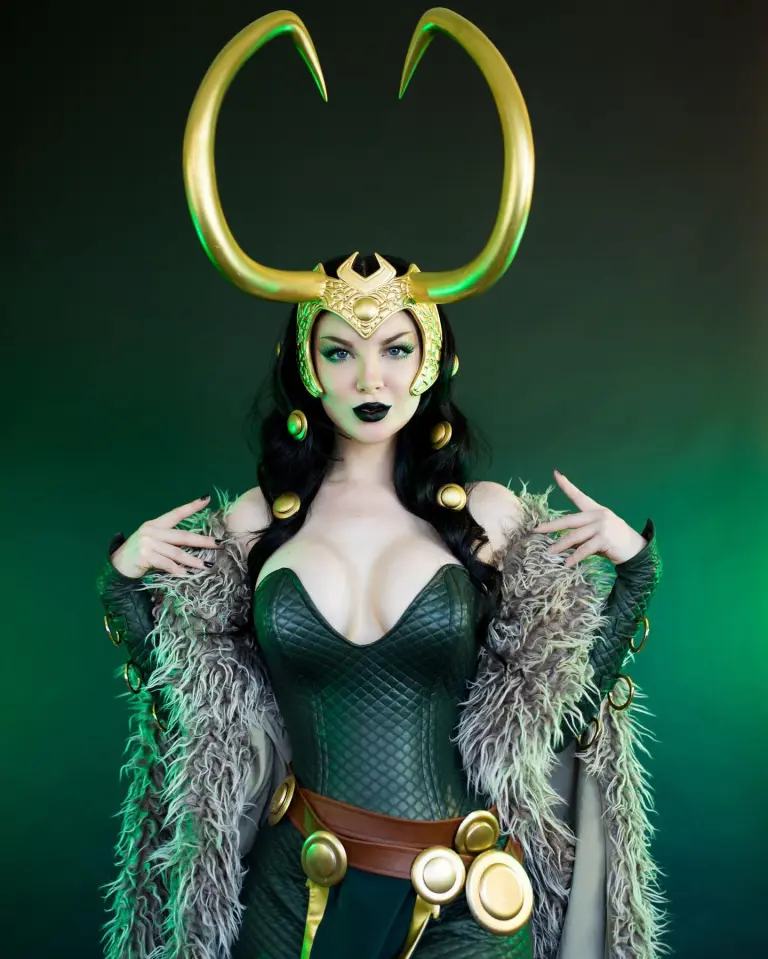 Lady Loki cosplay by Ashlynne Dae