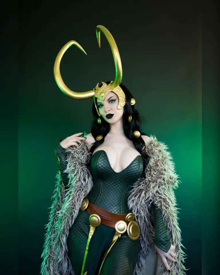 Lady Loki cosplay by Ashlynne Dae