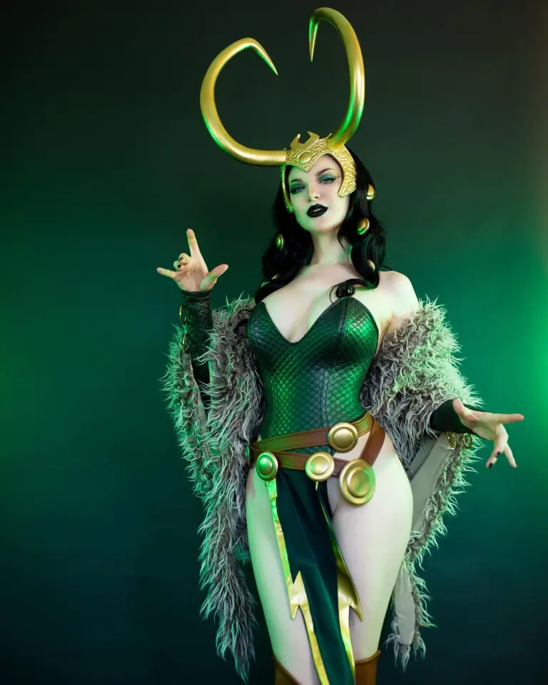 Lady Loki cosplay by Ashlynne Dae