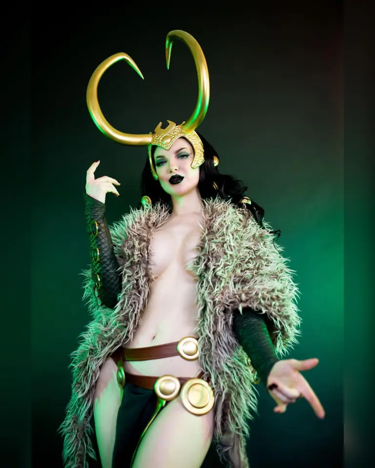 Lady Loki cosplay by Ashlynne Dae