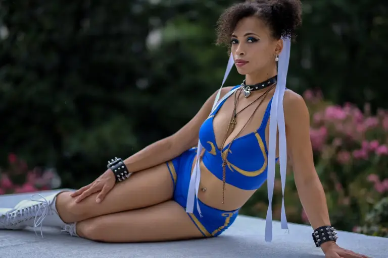 Chun-Li cosplay by CC The Geek