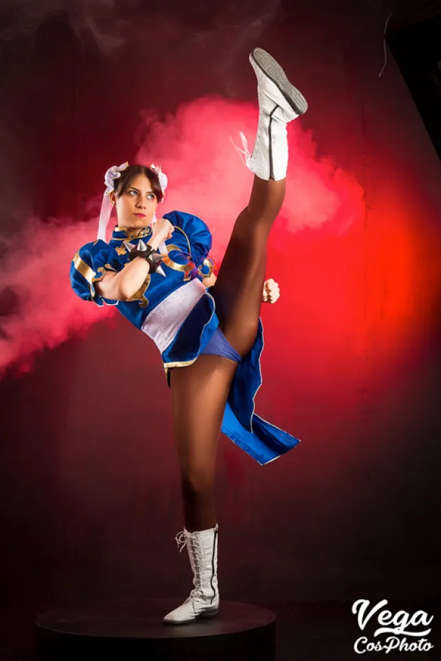 Chun-Li - Cosplay por Alejandra Gandino