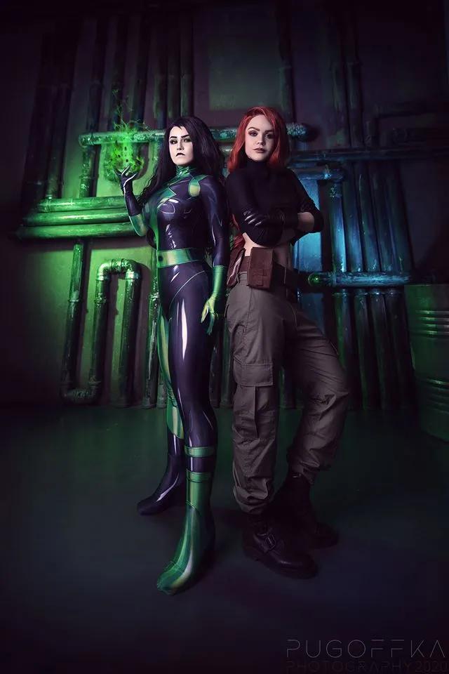 Kim Possible e Shego cosplay